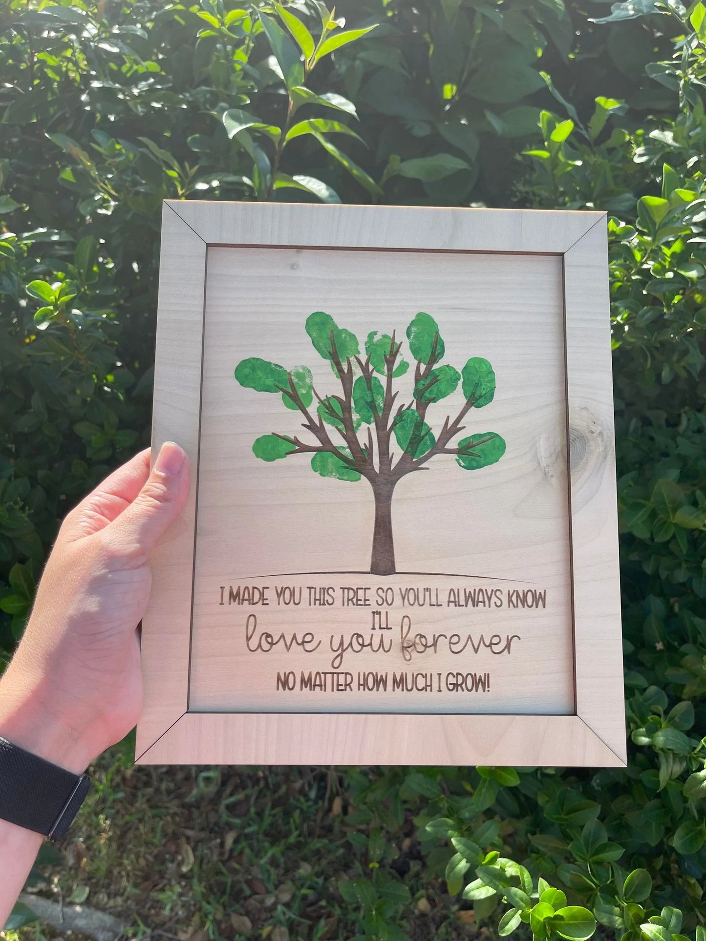 DIY Love You Forever Tree